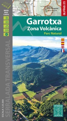 garrotxa - zona volcanica - 1:25.000-9788480909495