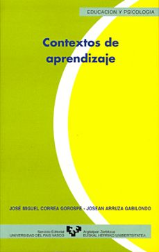 contextos de aprendizaje-jose miguel correa gorospe-josean arruza gabilondo-9788483730195