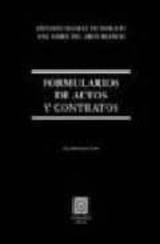 formularios de actos y contratos-antonio alvarez de morales y ruiz-9788484448495