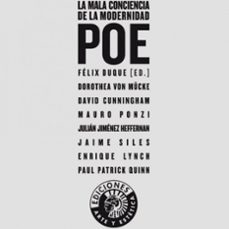 poe: la mala conciencia de la modernidad-9788487619595