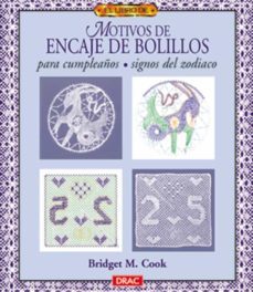motivos de encaje de bolillos para cumpleaños y signos del zodiac o-9788488893895