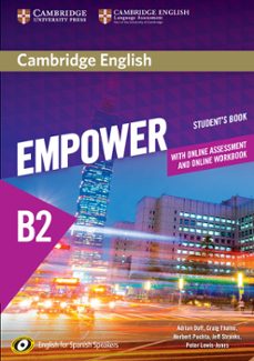 cambridge english empower for spanish speakers b2 student s book with online assessment and practice and online workbook-9788490360095