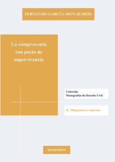 la compraventa con pacto de supervivencia (ebook)-fernando garcia mon quiros-9788490859995