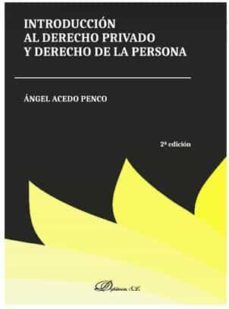 introduccion al derecho privado y derecho de la persona (2ª ed.)-9788491488095