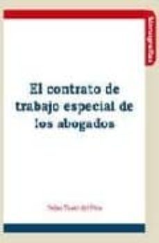 el contrato de trabajo especial de los abogados-9788496705395