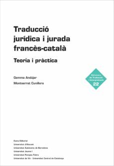 traduccio juridica i jurada frances-catala-gemma andujar-montserrat cunillera-9788497665995