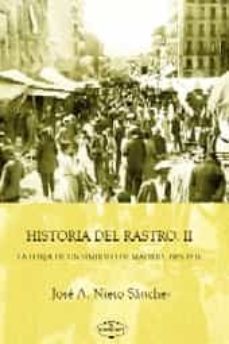 historia del rastro ii-jose a. nieto sanchez-9788498218695