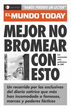 mejor no bromear con esto (ebook)-9788499989495