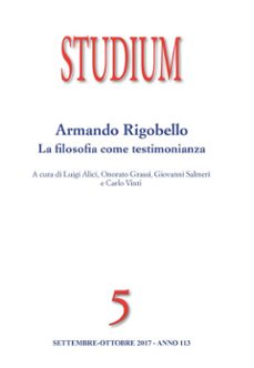 studium - armando rigobello: la filosofia come testimonianza (ebook)-9788838246395
