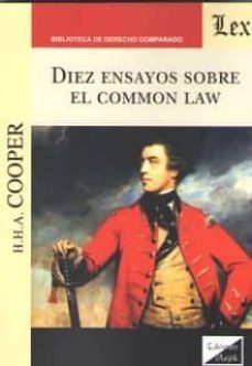 diez ensayos sobre el common law-h.h.a. cooper-9789563922295