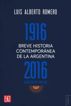breve historia contemporanea de la argentina (4ª ed.)-9789877191295