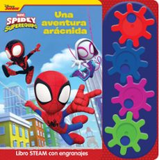 una aventura aracnida. libro steam con engranajes spidey-9798384601395