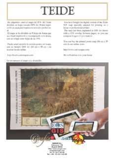mapa del p.n. del teide en hojas din a-4 (ebook)-cdlap00000995