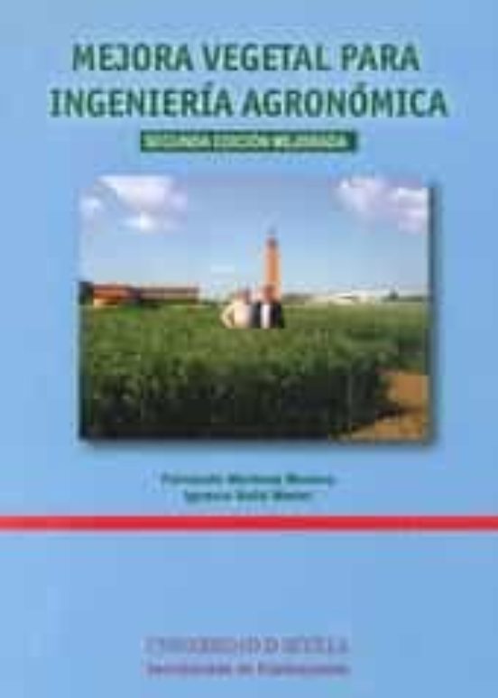 Portada de Mejora Vegetal Para Ingeniería Agronomica 2ª Edicion