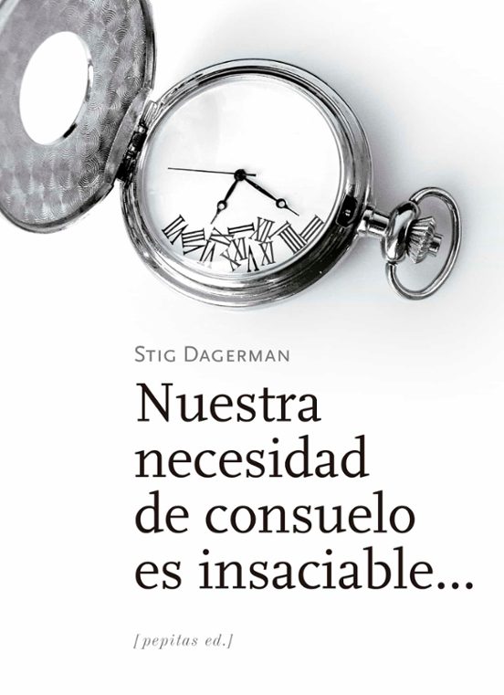 Portada de NUESTRA NECESIDAD DE CONSUELO ES INSACIABLE