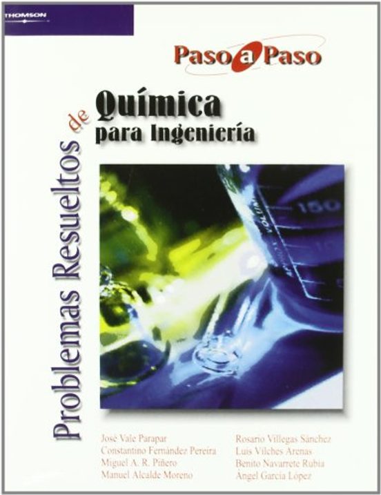 Portada de Problemas Resueltos De Química Para Ingeniería