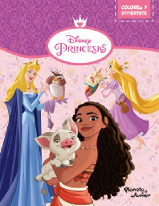 Portada de Colorea Y Diviértete. Princesas