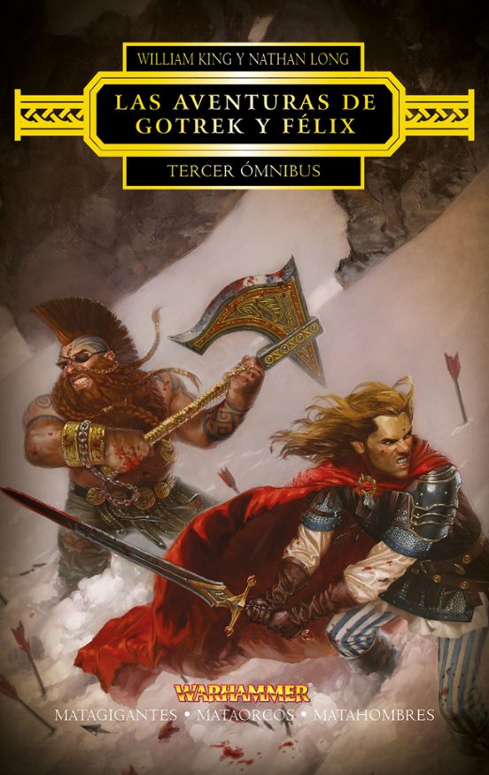 Portada de Las aventuras de Gotrek y Félix Omnibus nº 3/3