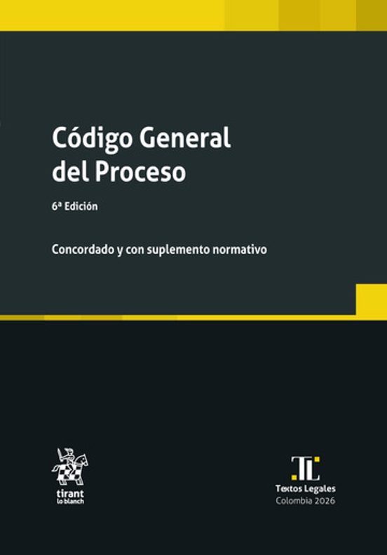 Portada de Código General Del Proceso 2026. Concordado y con suplementos