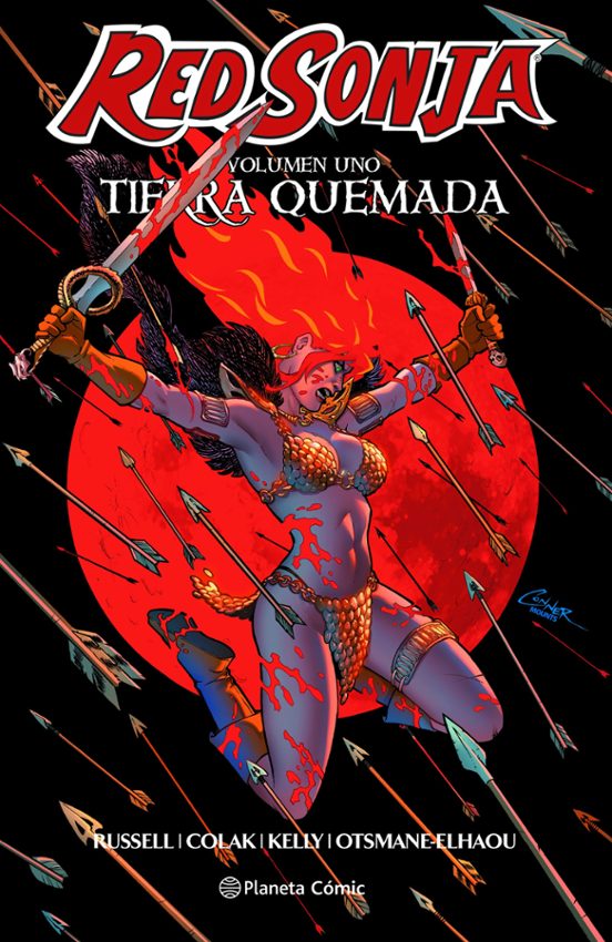 Portada de Red Sonja nº 01 Mark Russell