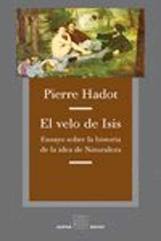 Portada de EL VELO DE ISIS  ENSAYO SOBRE LA HISTORIA