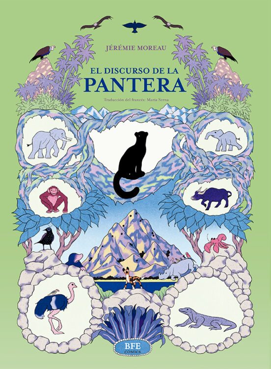 EL DISCURSO DE LA PANTERA de Jérémie Moreau (BARBARA FIORE EDITORA SL) portada
