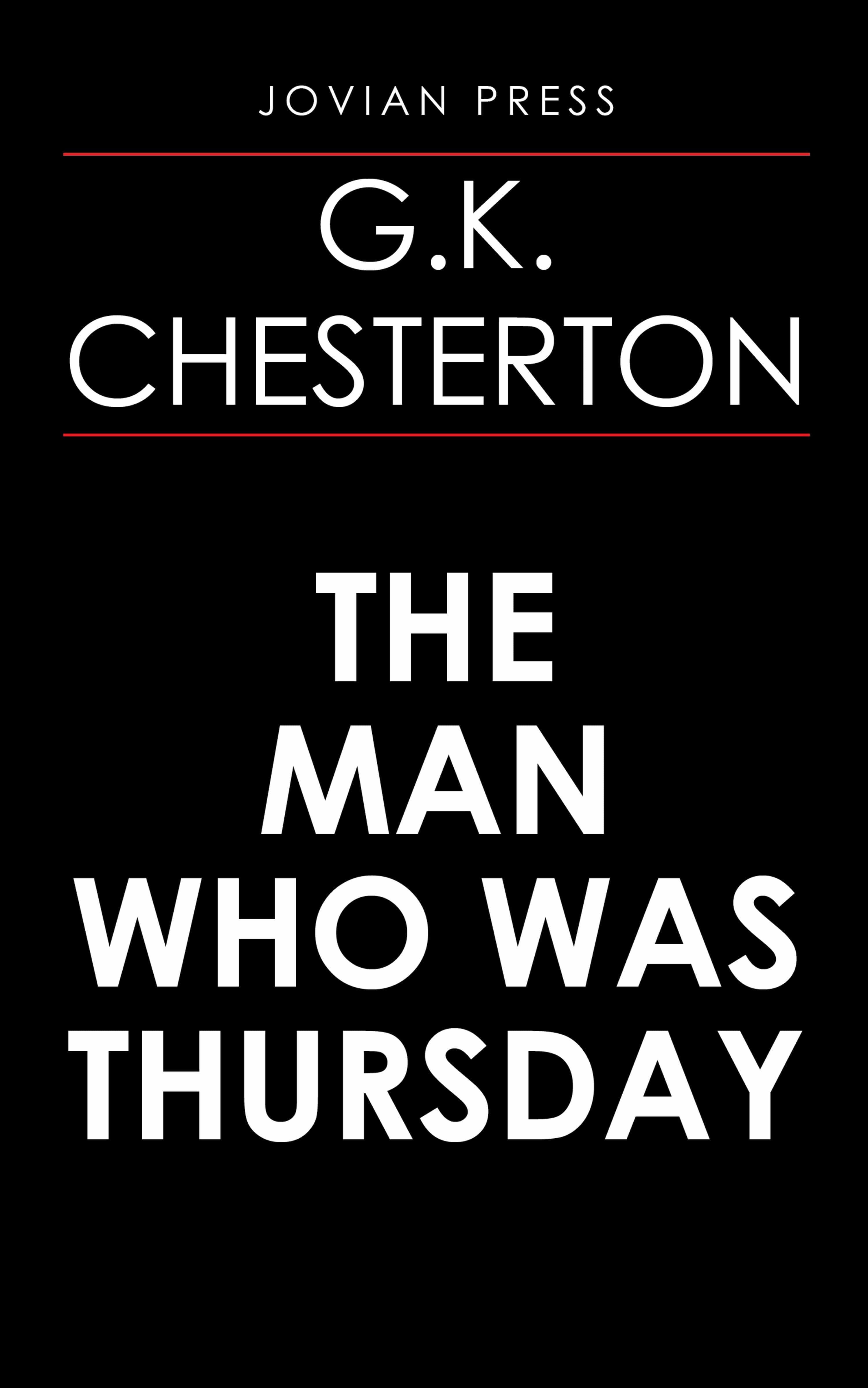 The Man Who Was Thursday por G. K. Chesterton