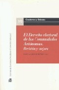 Derecho Electoral De Las Comunidades Autonomas Revision Y Mejora por Luis Galvez Muñoz epub