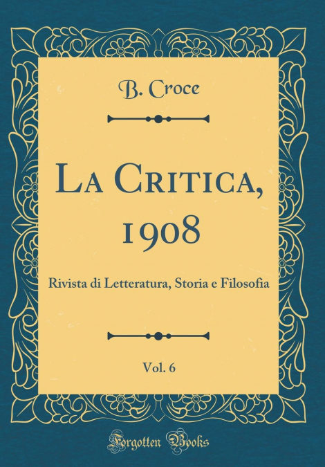Descargar Epub Gratis La Critica, 1908, Vol. 6 Descargar Epub Gratis La Critica, 1908, Vol. 6