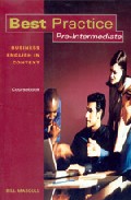 Best Practice Pre-intermediate: Teacher S Resource Book (business English In Context) por David Kerrige