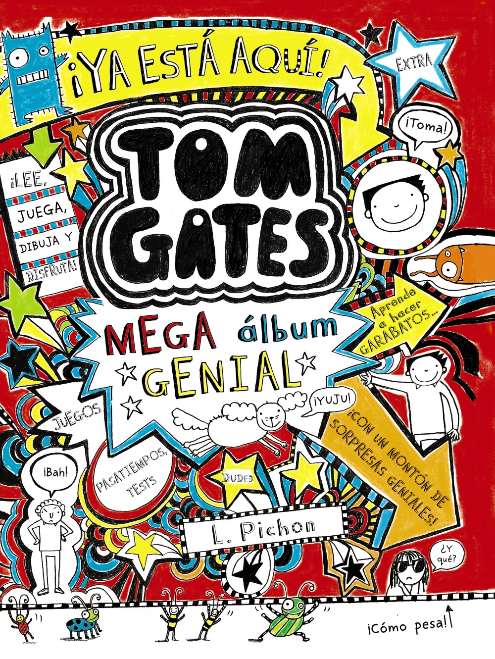 Tom Gates: Mega Album Genial por Liz Pichon