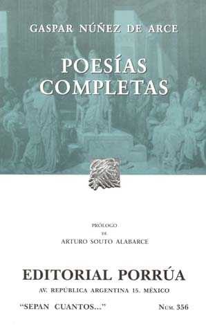 Poesias Completas por Gaspar Nuñez De Arce