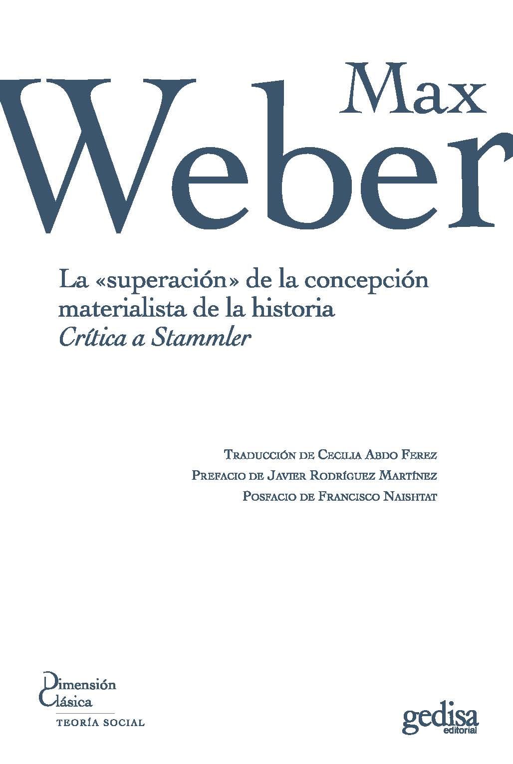 La Superación De La Concepción Materialista De La Historia