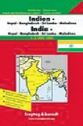 India, Nepal, Bangladesh, Sri Lanka Y Bután Mapa De Carreteras (1 :2750000) por Vv.aa.