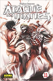 Ataque A Los Titanes 11 por Hajime Isayama