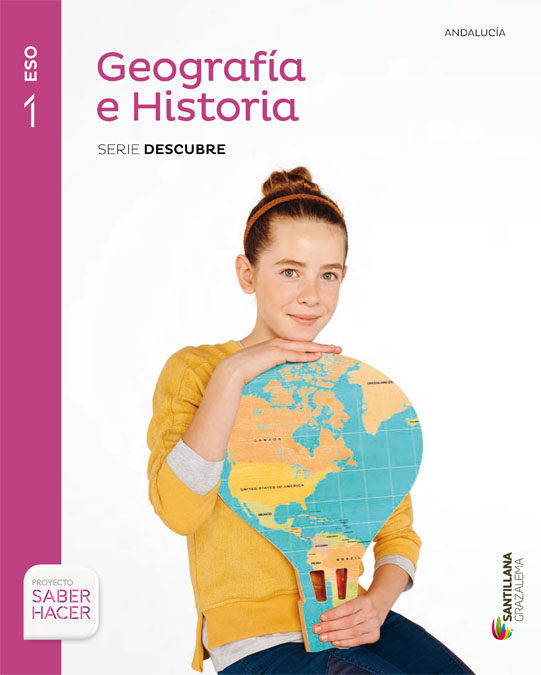 Geografia E Historia 1º Eso Serie Descubre Daber Hacer Ed 2016 Andalucia por Vv.aa.