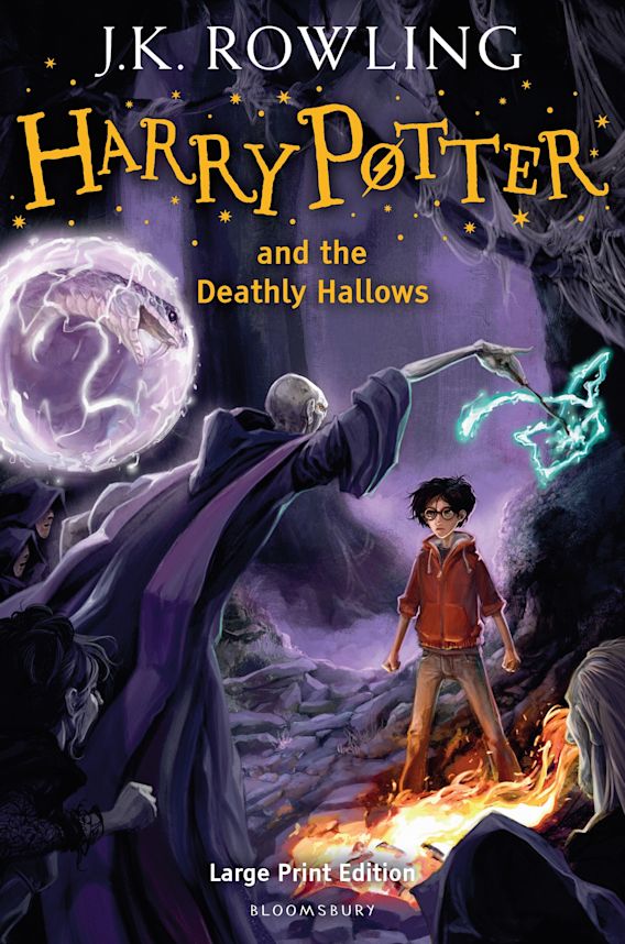 Harry Potter And The Deathly Hallows (large Print Ed.) por J.k. Rowling