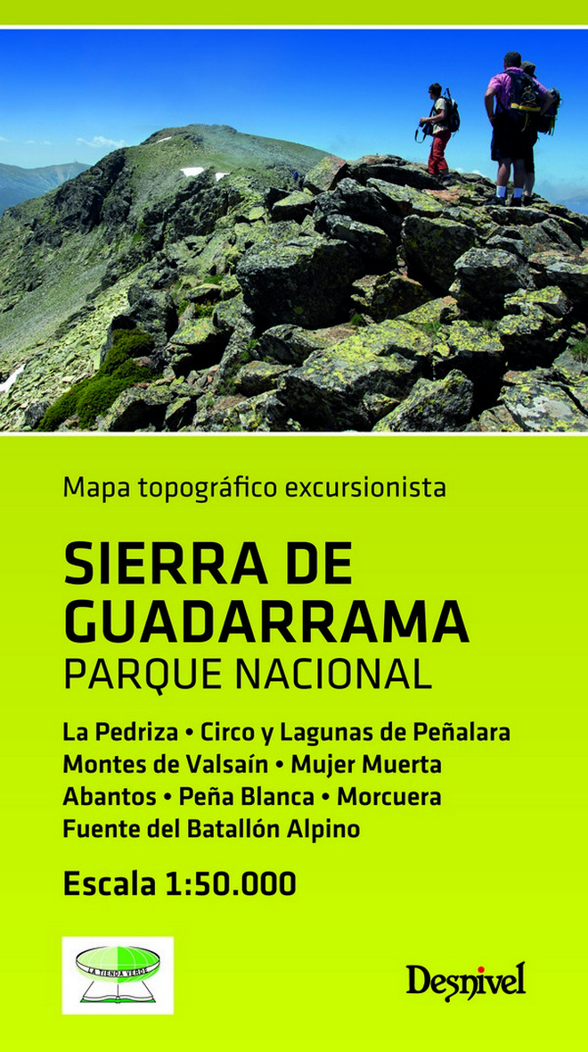 Mapa Topografico Excursionista Sierra De Guadarrama. Parque Nacio Nal por Vv.aa.