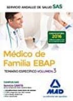 medico de familia ebap del servicio andaluz de salud. temario especifico (vol. 3)-9788414201305 medico de familia ebap del servicio andaluz de salud. temario especifico (vol. 3)-9788414201305