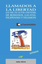 llamados a la libertad (ebook)-9788499454245 llamados a la libertad (ebook)-9788499454245