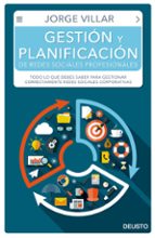 gestión y planificación de redes sociales profesionales-jorge villar rodriguez-9788423425655 gestión y planificación de redes sociales profesionales-jorge villar rodriguez-9788423425655