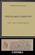 epistolario completo-federico garcia lorca-9788437615165 epistolario completo-federico garcia lorca-9788437615165