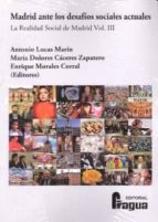 madrid ante los desafios sociales actuales-antonio lucas marin-9788470746765 madrid ante los desafios sociales actuales-antonio lucas marin-9788470746765