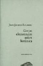 CARTAS ELEMENTALES SOBRE BOTANICA