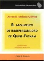 EL ARGUMENTO DE INDISPENSABILIDAD DE QUINEPUTNAM APEIRON EDICIONES