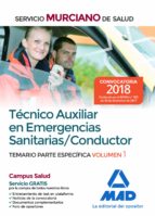 tecnico auxiliar en emergencias sanitarias/conductor: temario parte especifica (vol. 1)-9788414214275 tecnico auxiliar en emergencias sanitarias/conductor: temario parte especifica (vol. 1)-9788414214275