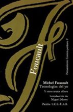 tecnologias del yo y otros textos afines-michel foucault-9788475095585 tecnologias del yo y otros textos afines-michel foucault-9788475095585
