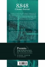 8848 clama everest (premio desnivel de literatura)-jorge m. mier-9788498294385 8848 clama everest (premio desnivel de literatura)-jorge m. mier-9788498294385