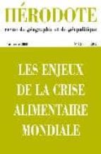 H131.enjeux crise alimentaire por Revue herodote PDF MOBI