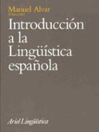 introduccion a la lingüistica española-9788434482395 introduccion a la lingüistica española-9788434482395